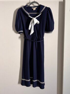 jcpenney | Dresses | Womens Dress With Sequence In Navy Blue | Poshmark
